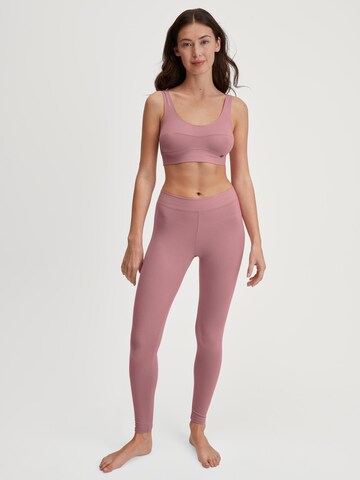 CALIDA Skinny Leggings 'Elastic'‌‌‌‌ in Lila: Vorderseite