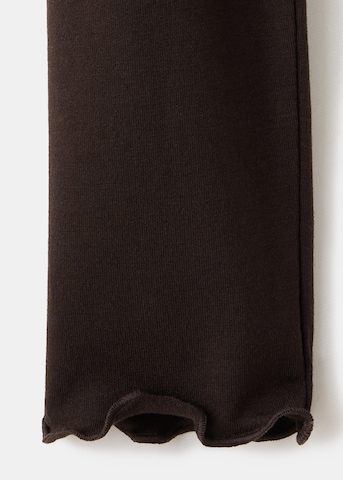 MANGO Shirt 'CURLITA' in Brown