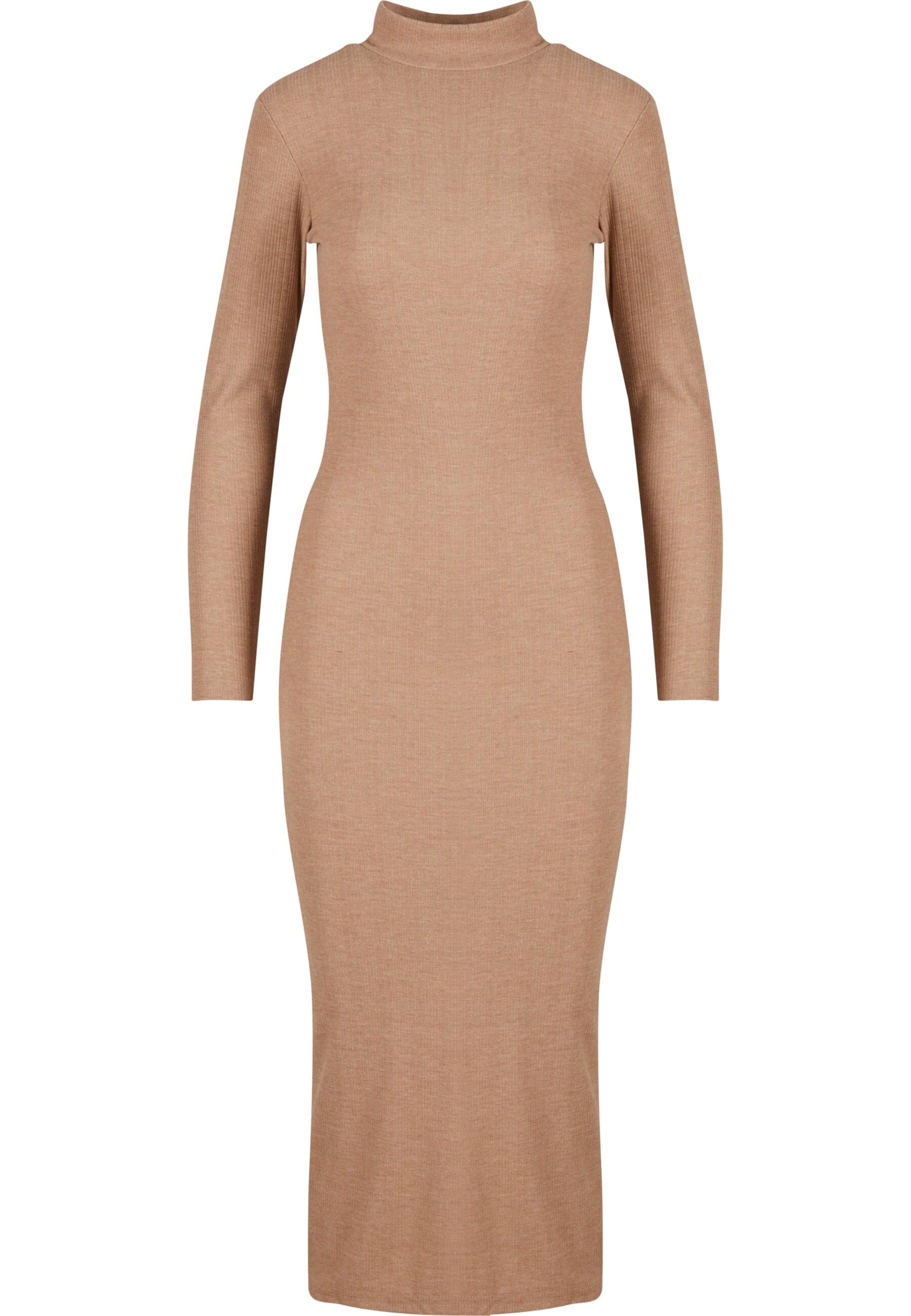 Urban Classics Šaty – béžová: přední strana