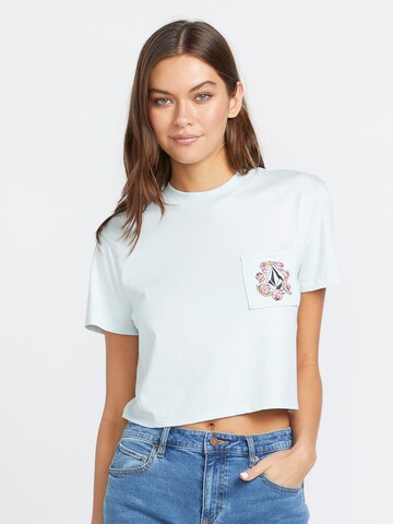 T-shirt 'POCKET DIAL' Volcom en blanc : devant