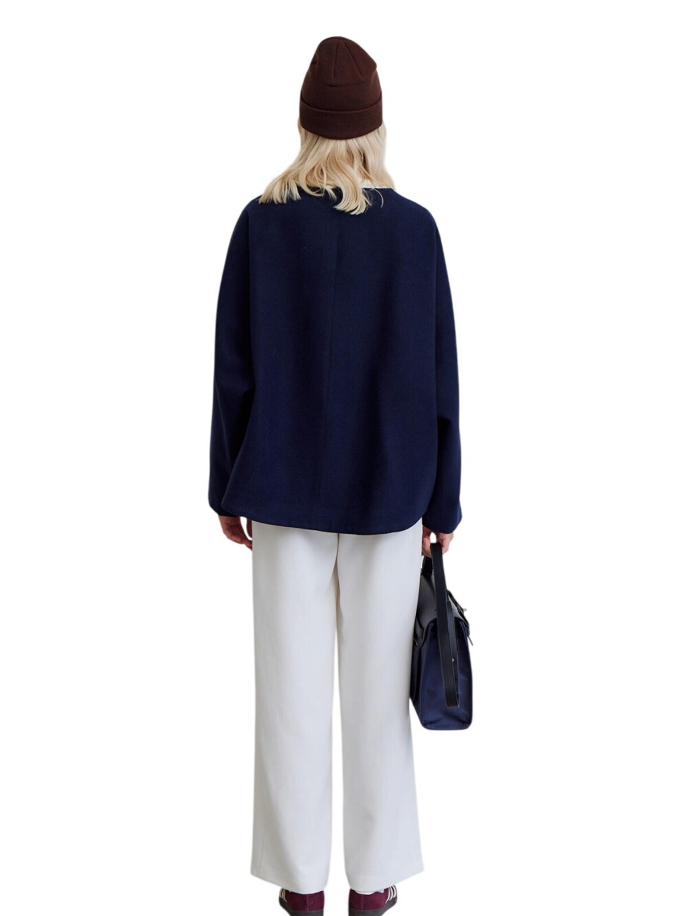 MANUKA Fleece jas in Blauw