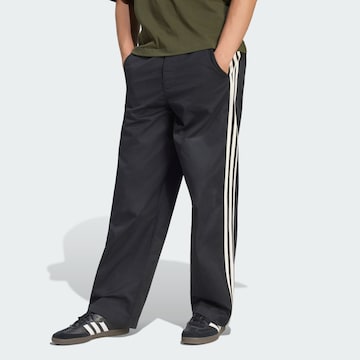 ADIDAS ORIGINALS Loosefit Hose in Schwarz: Vorderseite