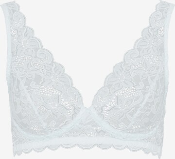 Hanro Bra 'Moments' in Blue: front