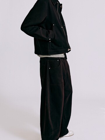 Pull&Bear Baggy Дънки в черно
