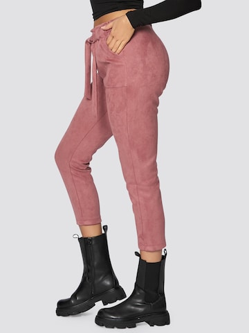 Coupe slim Pantalon à pince 'Adley' FRESHLIONS en rose