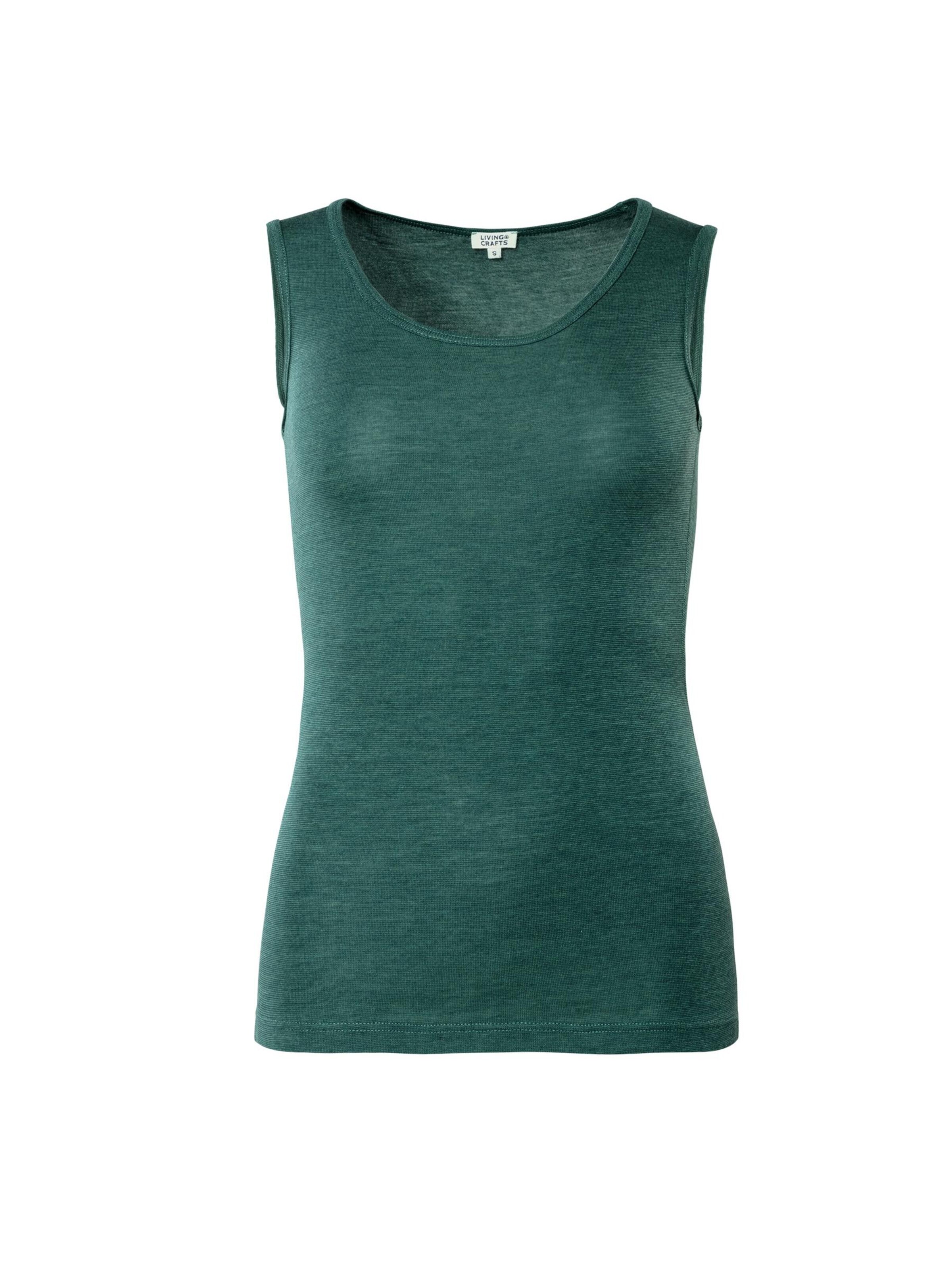 Living Crafts Undershirt 'BERYL' in Green: front