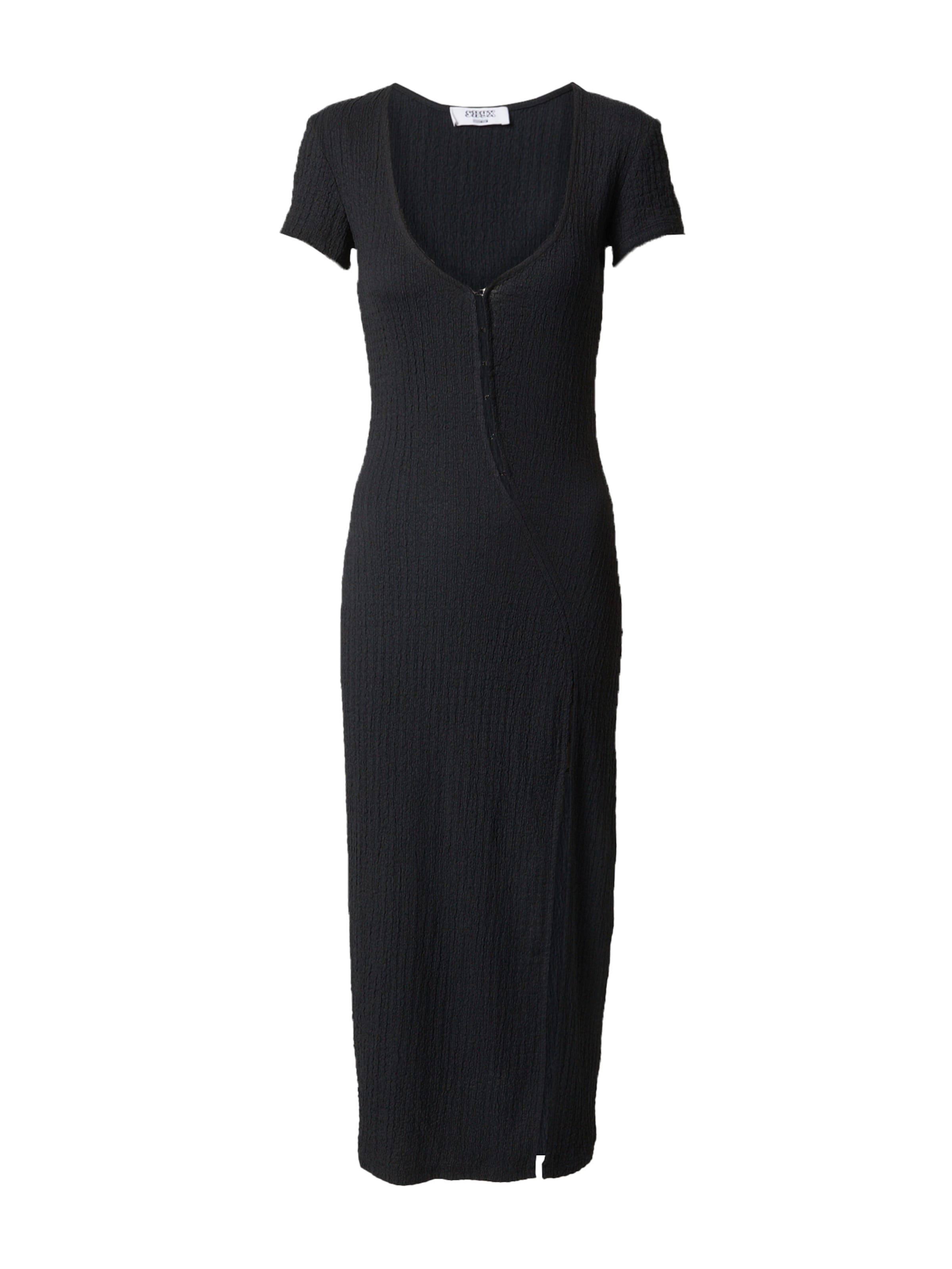 SHYX Φόρεμα 'Duffy' σε μαύρο: μπροστά