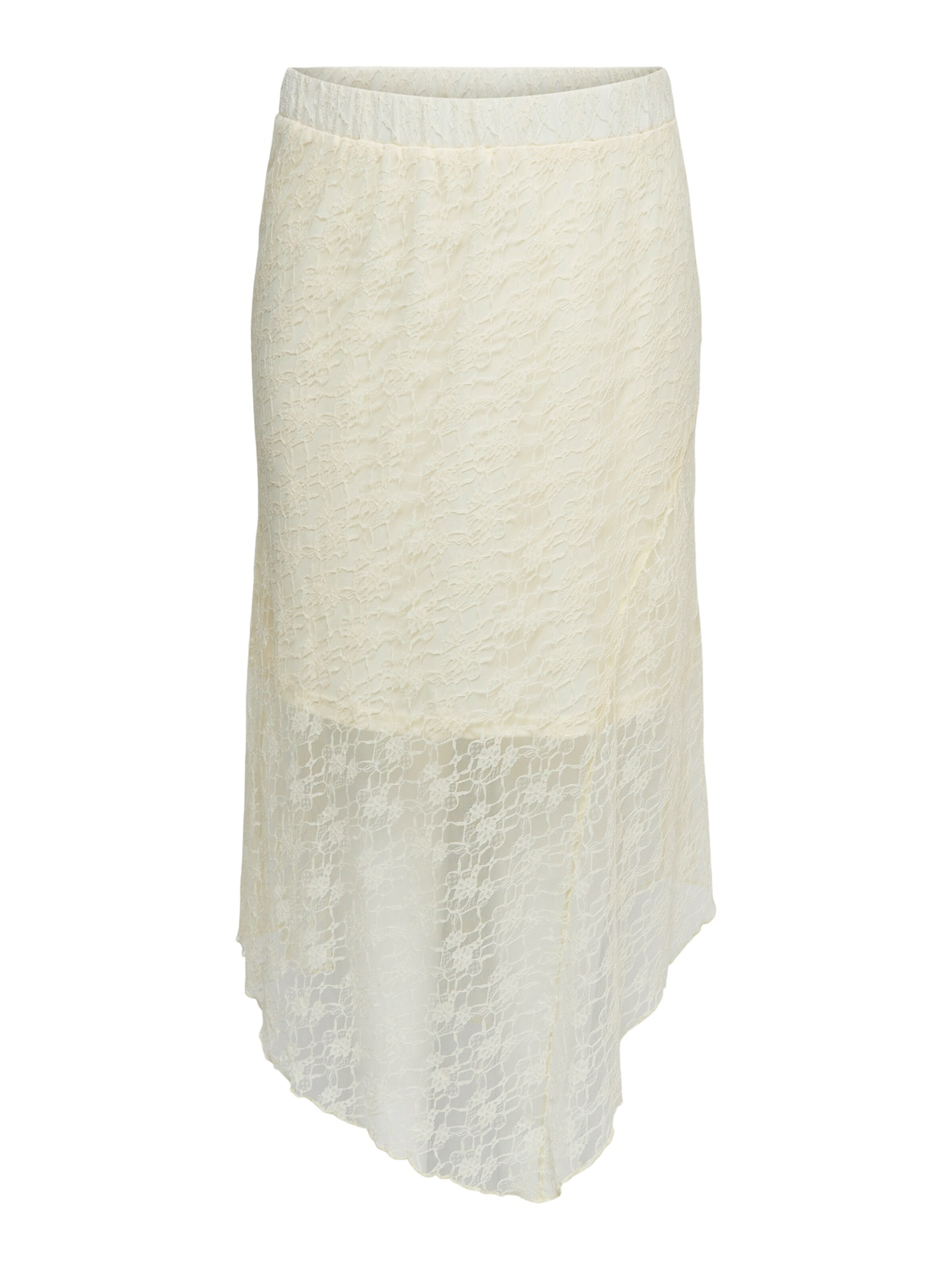 Jupe 'CARCARNE' ONLY Carmakoma en blanc : devant