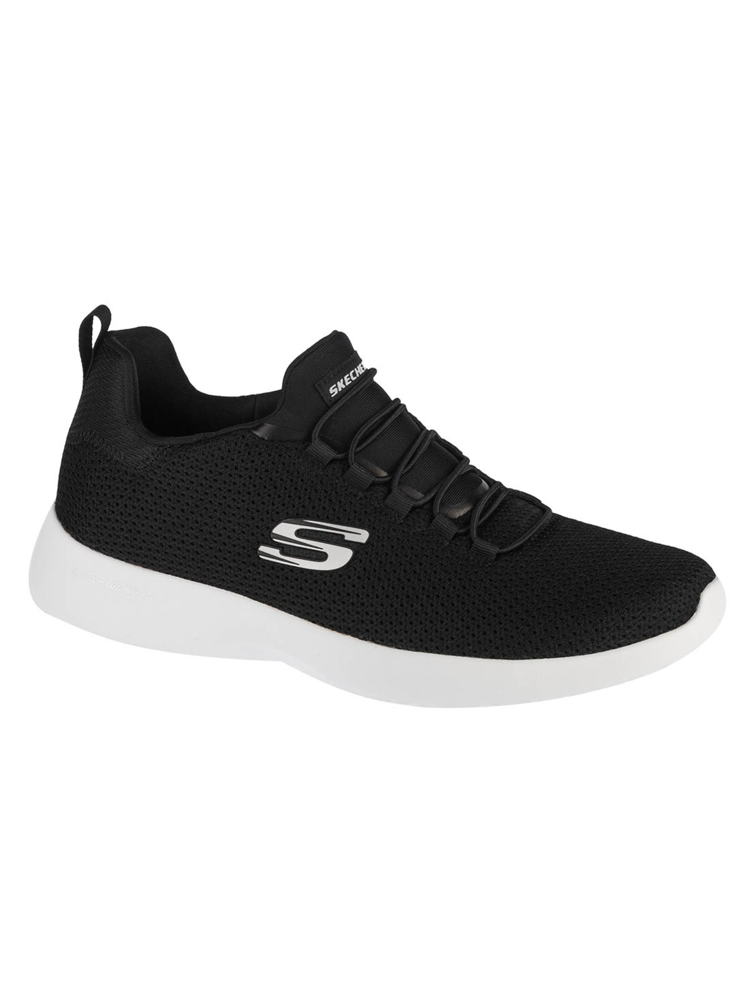 SKECHERS Slip-on 'Dynamight' in Black: front