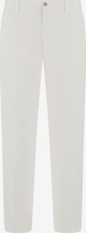 Coupe slim Pantalon Boggi Milano en blanc : devant