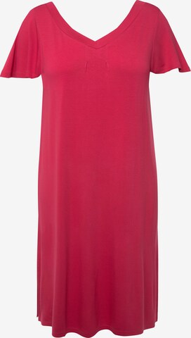 Robe Ulla Popken en rose : devant