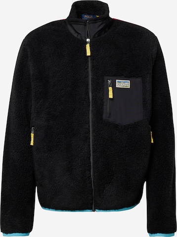 Polo Ralph Lauren Fleece jacket in Black: front