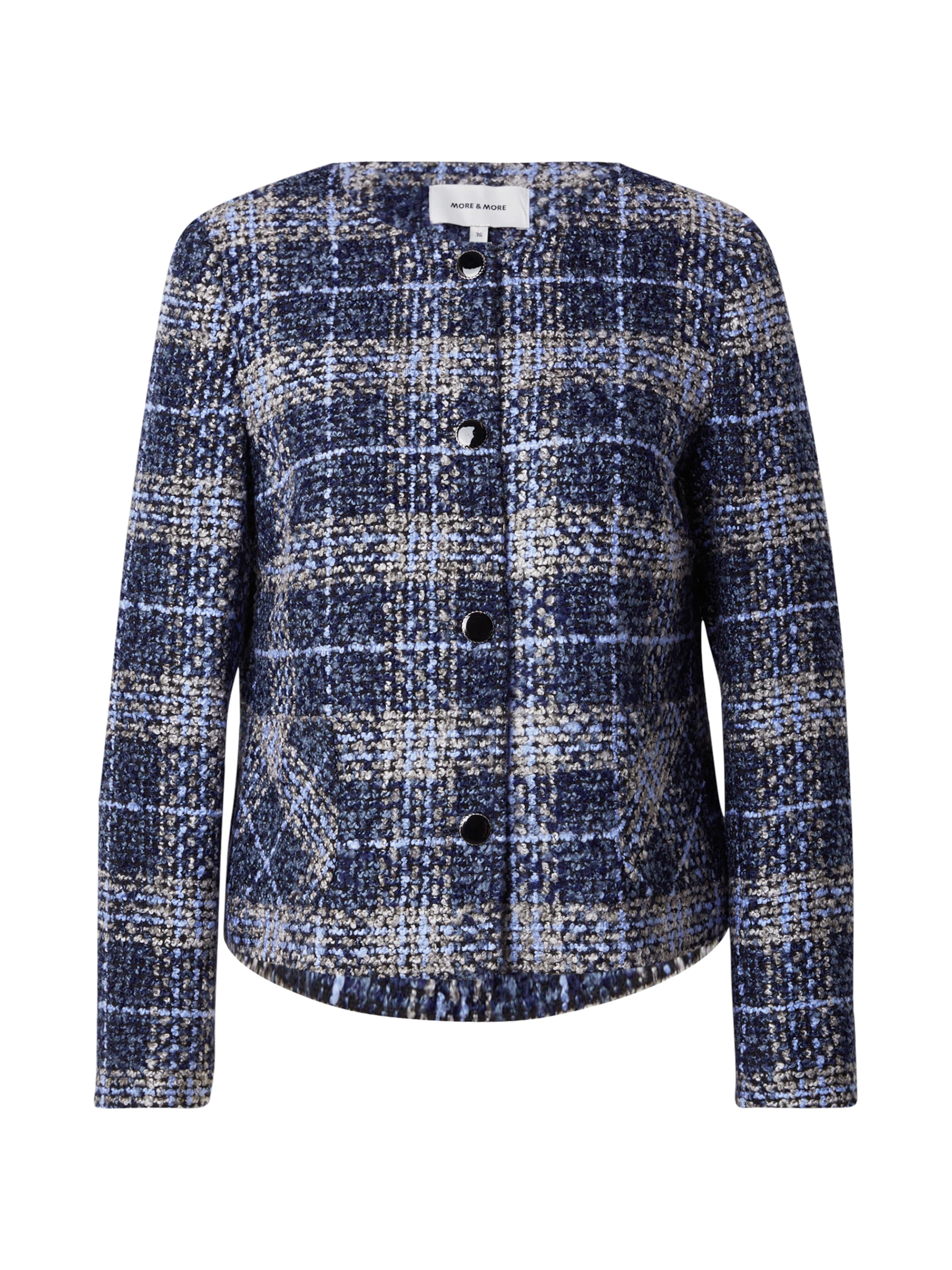 MORE & MORE Kurtka przejściowa w kolorze czarny: przód