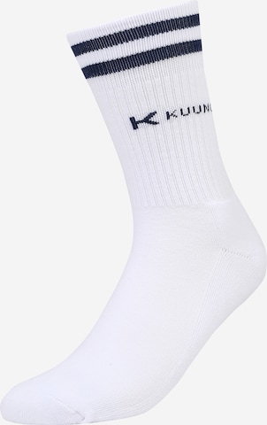 KUUNO Ponožky – bílá: přední strana