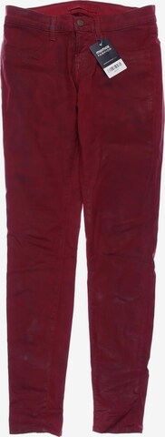 J Brand Jeans in 26 in Red: front