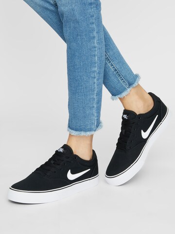 Nike SB Sneakers laag 'SB' in Zwart: voorkant