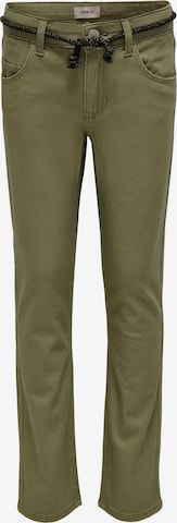 KIDS ONLY Regular Pants 'Claudia' in Green: front