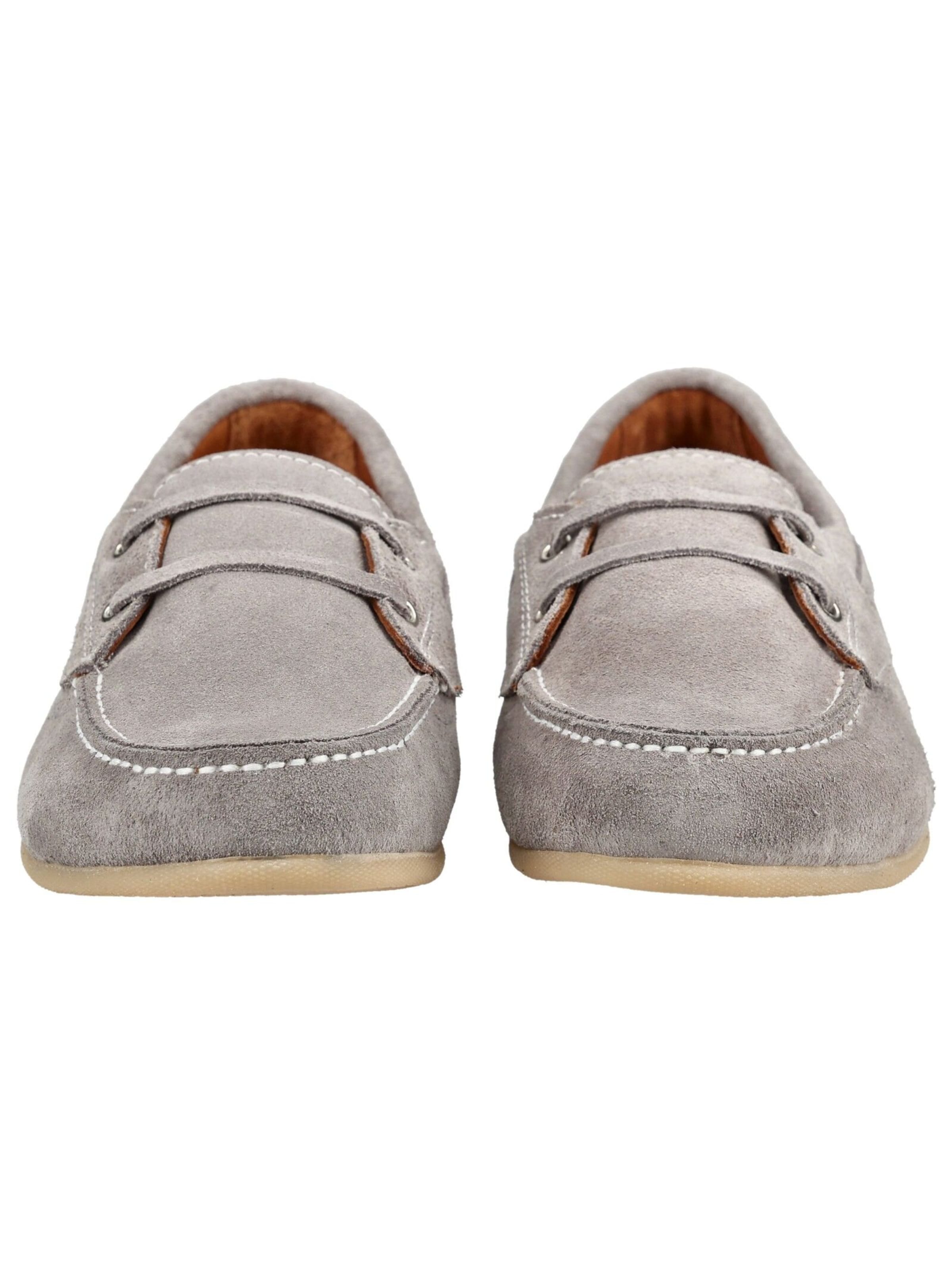 ANDREA CONTI Moccasins in Grey