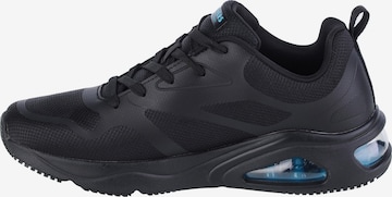 SKECHERS Sportieve veterschoen 'Tres-Air Uno-Modern Aff-Air' in Zwart: voorkant
