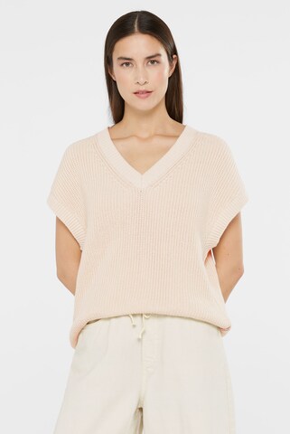 SENSES.THE LABEL Sweater in Beige: front