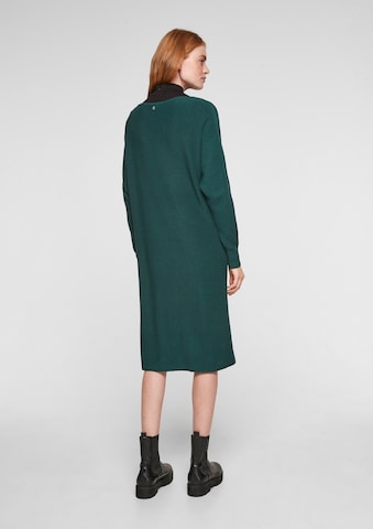 s.Oliver Knitted dress in Green