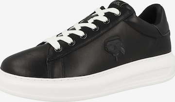 Baskets basses ' Kapri ' Karl Lagerfeld en noir : devant