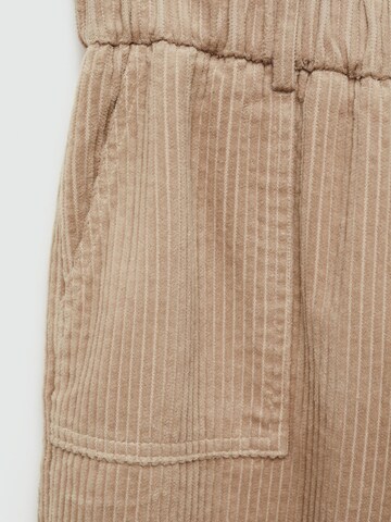 MANGO KIDS Wide leg Byxa 'CANDE' i brun