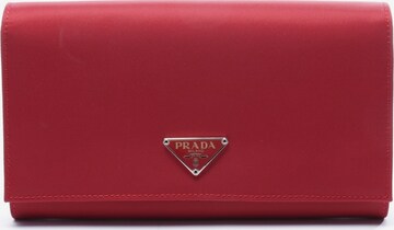 PRADA Small Leather Goods in One size in Red: front