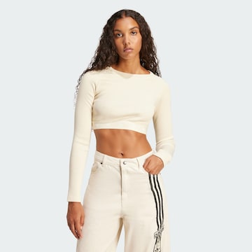 ADIDAS ORIGINALS Performance shirt in Beige: front