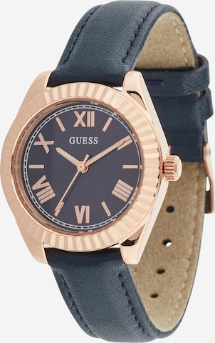 mėlyna GUESS Analoginis (įprasto dizaino) laikrodis: priekis