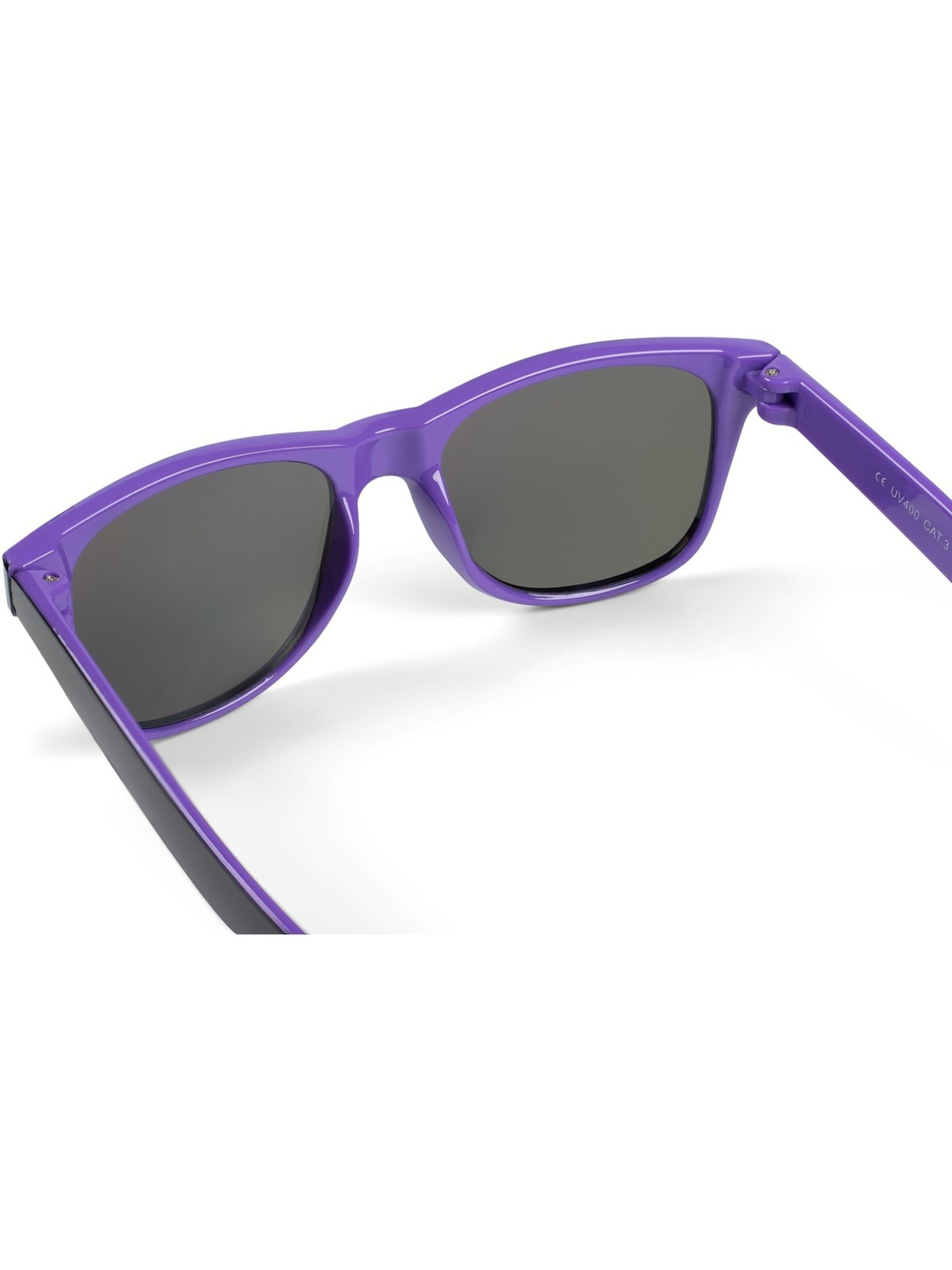 styleBREAKER Sunglasses 'Kinder Sonnenbrille Nerd Style' in Purple