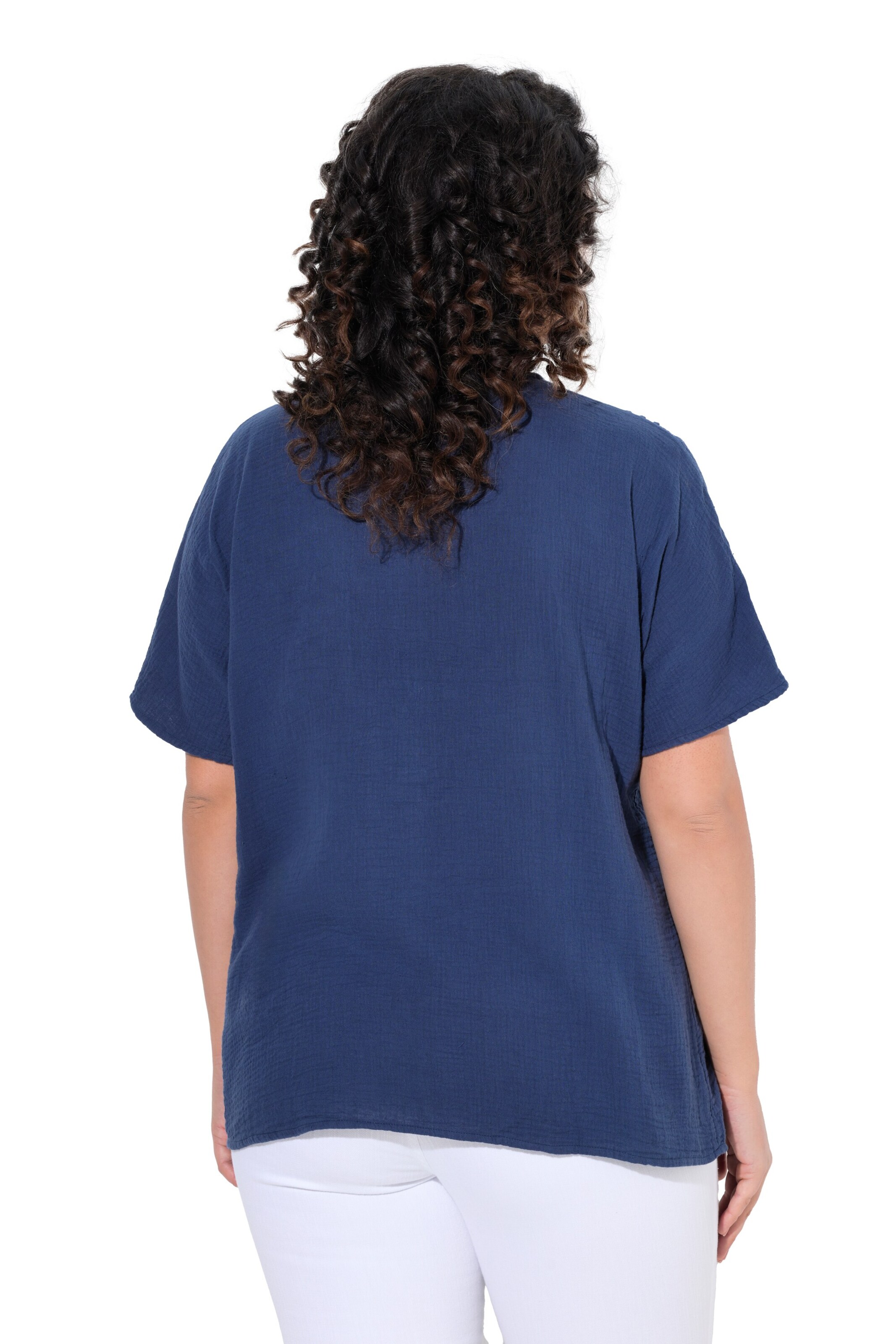 Ulla Popken Bluse in Blau