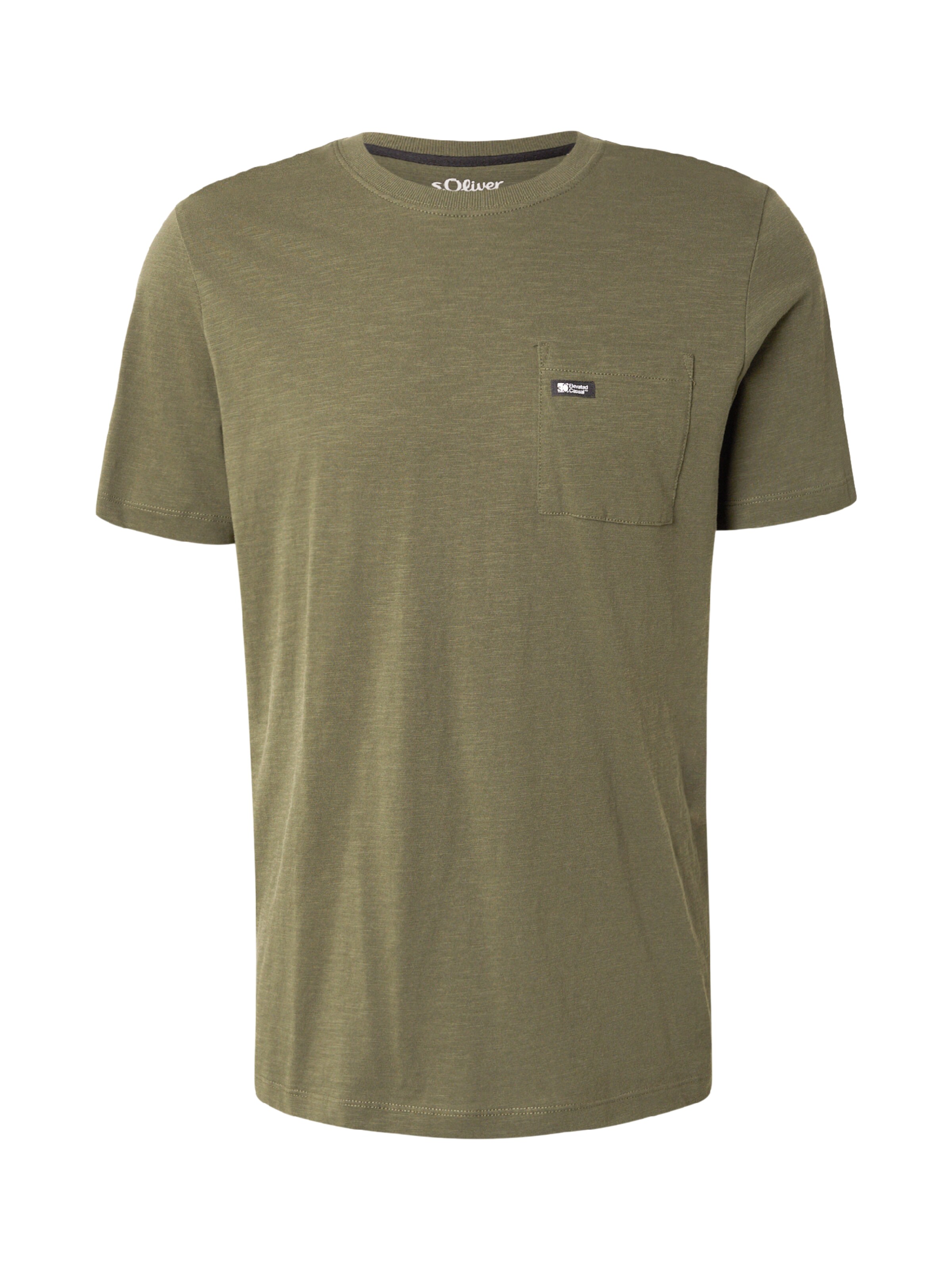 s.Oliver Μπλουζάκι σε πράσινο: μπροστά