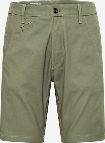 Pantaloni chino 'Bronson 2.0' di G-Star RAW in verde: frontale