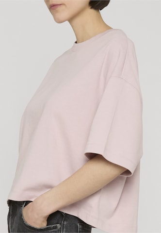 Urban Classics Oversize póló - rózsaszín