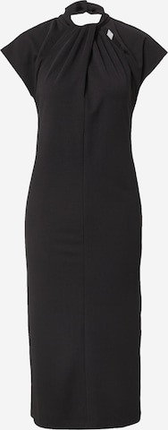 Warehouse Kokteilové šaty - Čierna: predná strana
