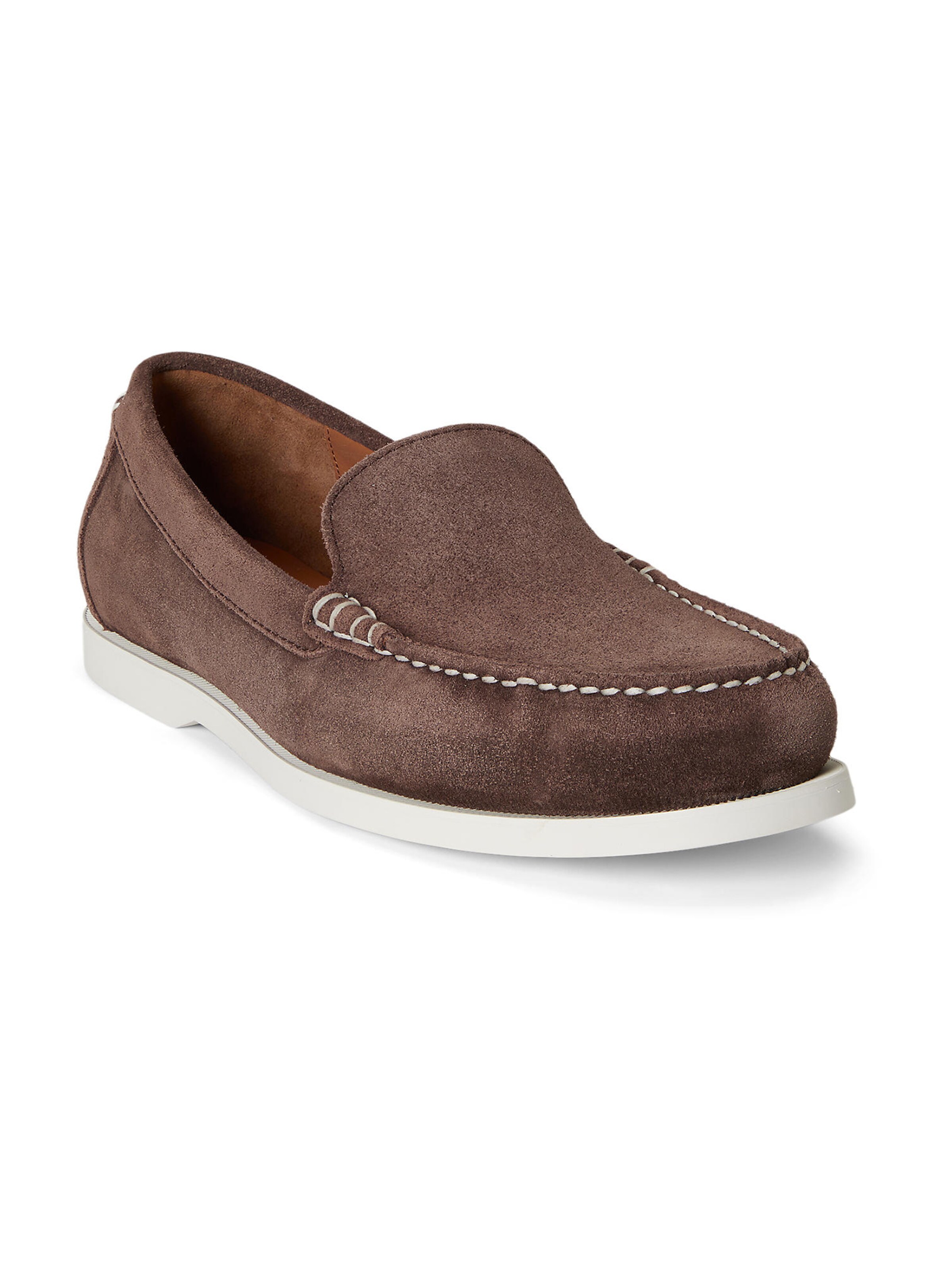 Polo Ralph Lauren Мокасины 'MERTON' в Коричневый: спереди