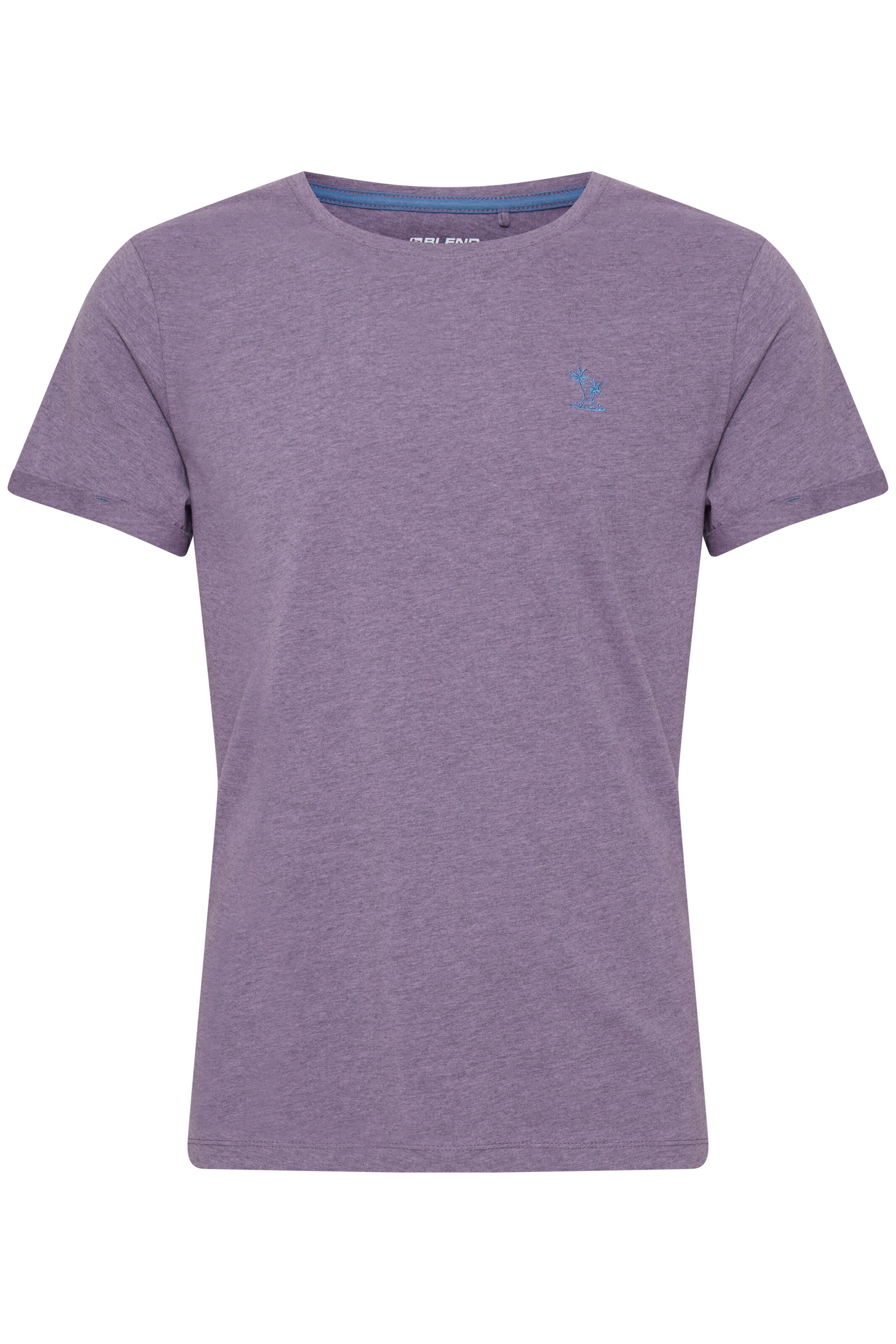 BLEND - Camisa 'Gila' em roxo: frente