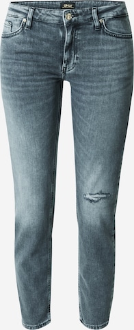 ONLY Slimfit Jeans 'SUI' in Grau: predná strana