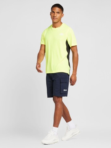 THE NORTH FACE - Camiseta funcional 'LIGHTBRIGHT' en amarillo