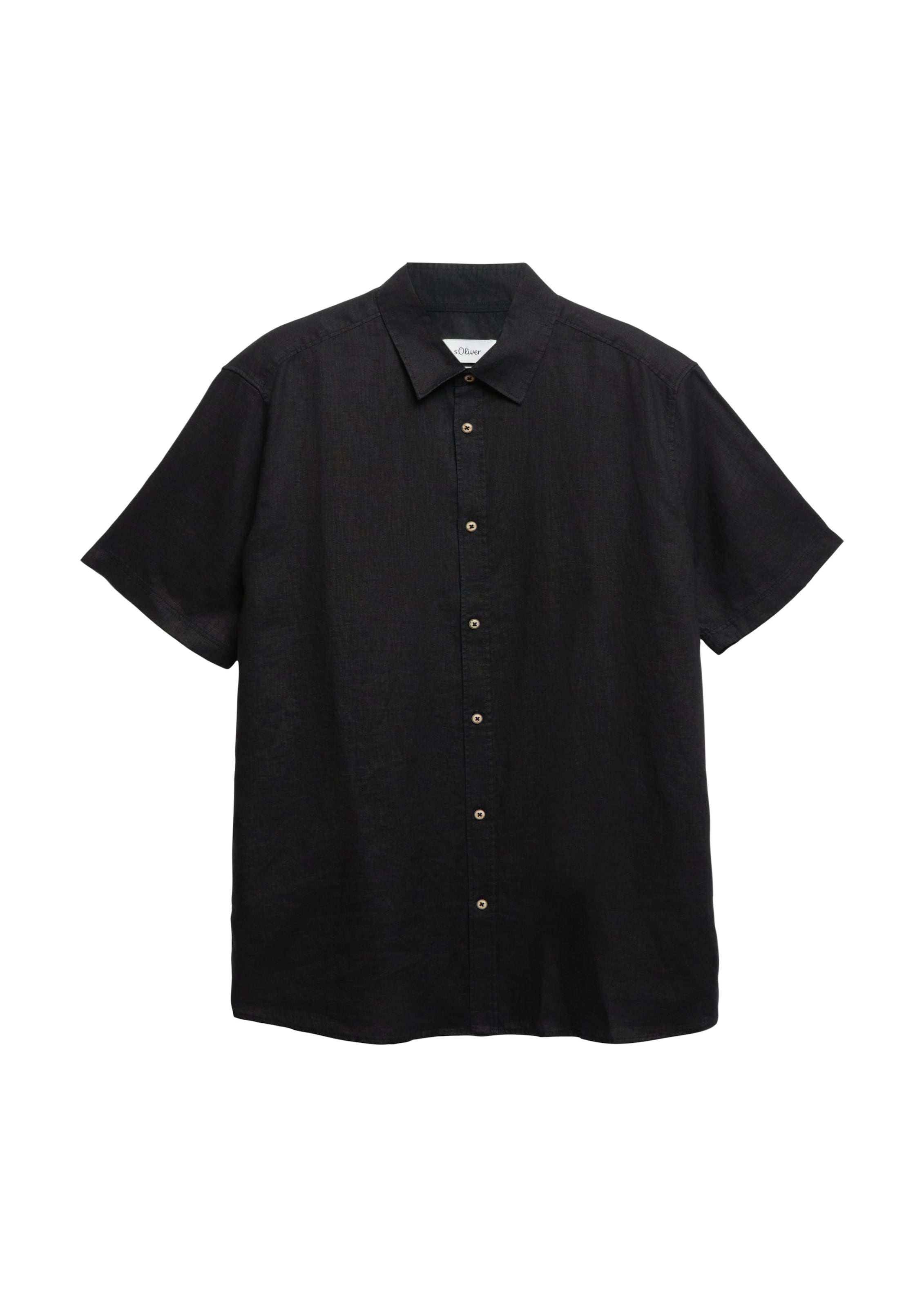 s.Oliver Chemise en XXXL en noir, Vue avec produit