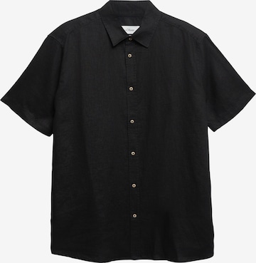 Coupe regular Chemise s.Oliver en noir : devant