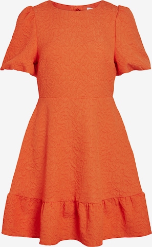 VILA Kleid 'SERENA' in Orange: predná strana