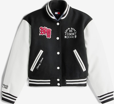 Demisezoninė striukė iš Tommy Jeans, spalva – raudona / juoda / balta, Prekių apžvalga