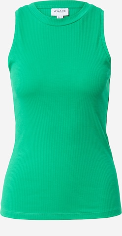 Aware Top 'LAVENDER' in Green: front