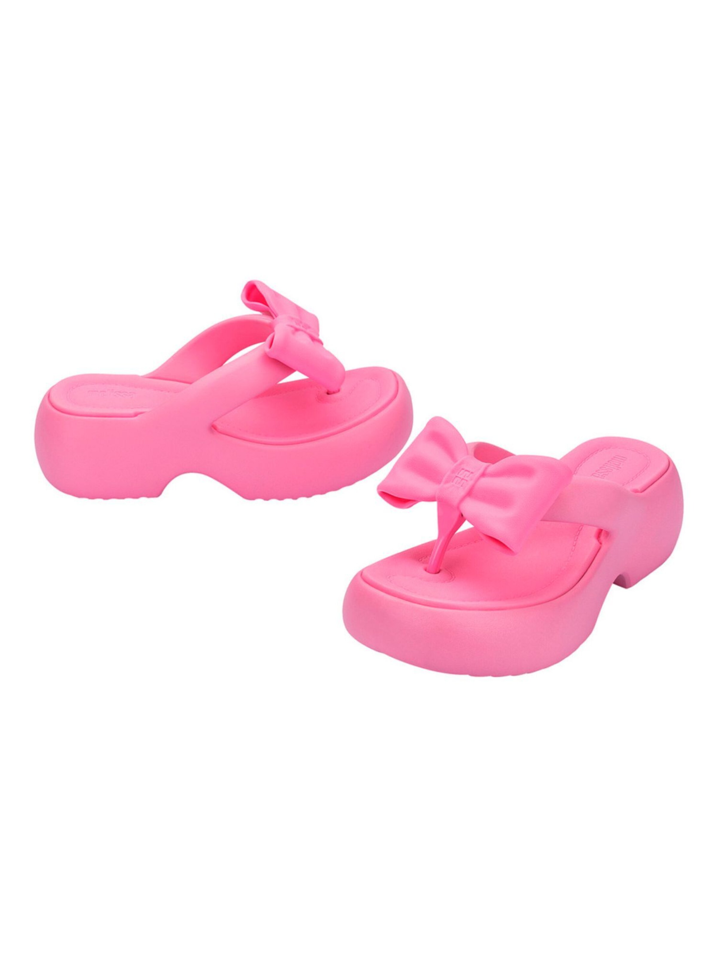 MELISSA Zehentrenner 'Free Fuzzy' in Pink