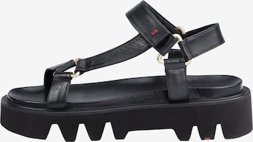 LLOYD Sandals in Black: front