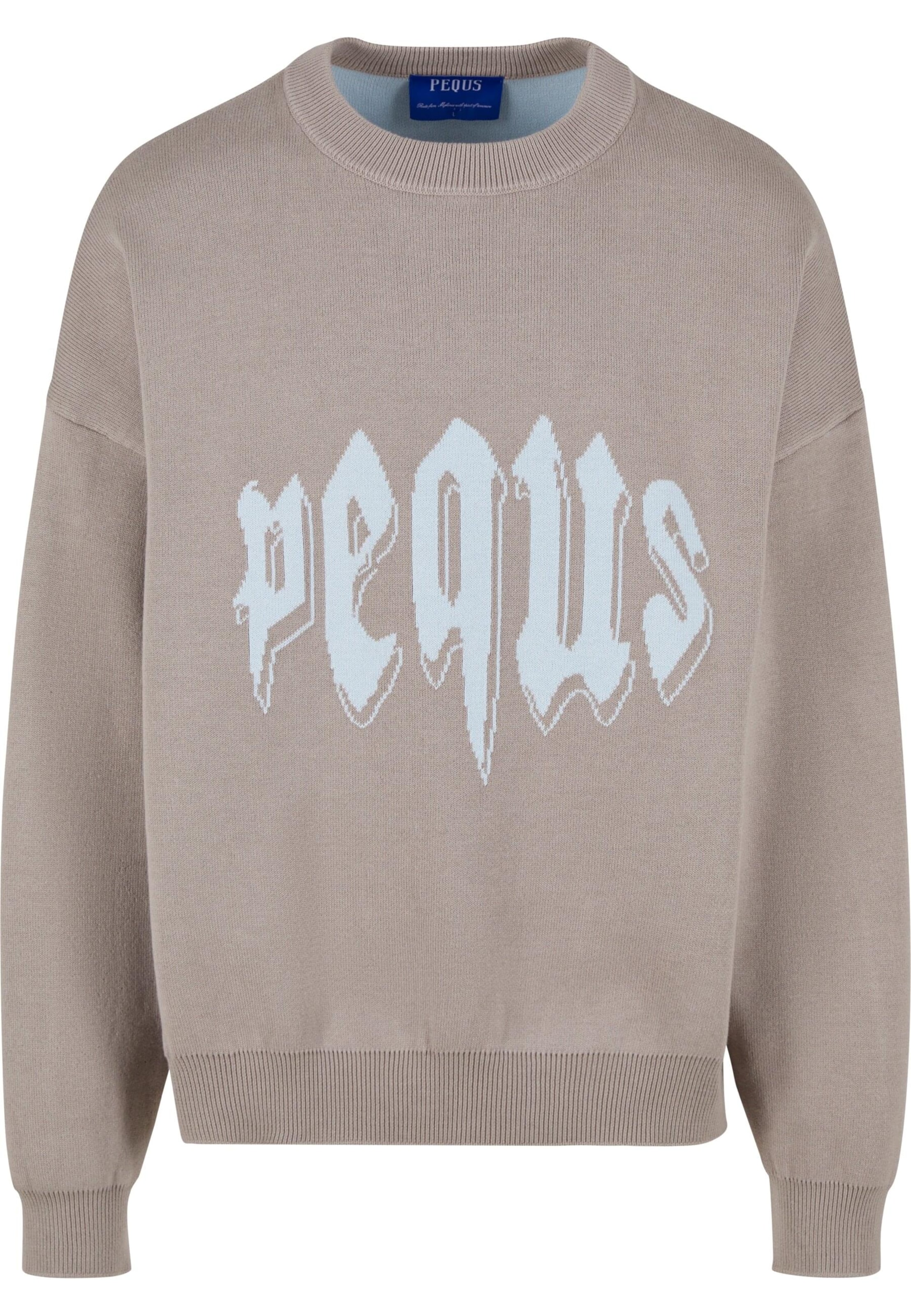 Pequs - Sudadera 'Mythic' en beige: frente