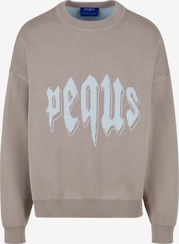 smėlio Pequs Megztinis be užsegimo 'Mythic': priekis