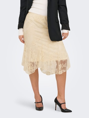 ONLY Skirt 'ONL Hopi' in Beige